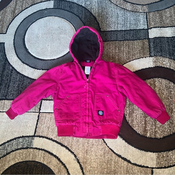 Big Girl Polar King Hooded Lined canvas Jacket Size Small (8-10 yrs) - Picture 1 of 8